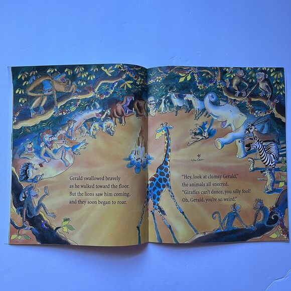 Set Of 3 Childrens Story Books Giraffes Cant Dance Rumble in the Jungle - Picture 12 of 13